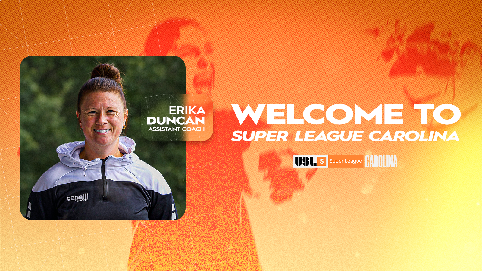 Super League Carolina Welcomes Erika Duncan as Assistant Coach featured image