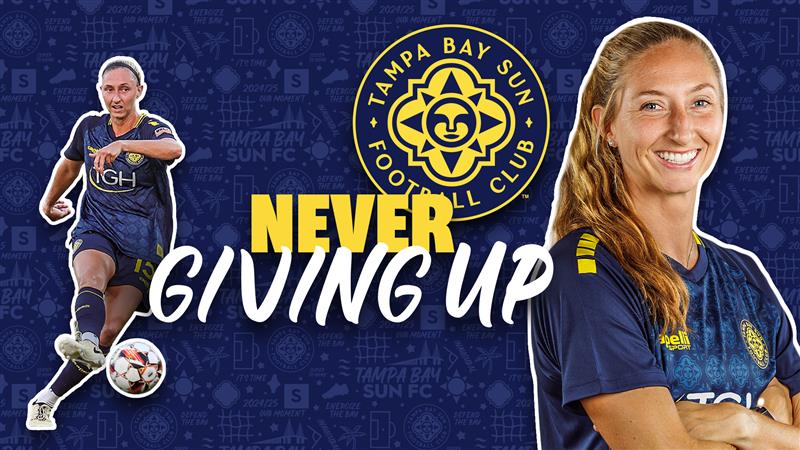 Never Giving Up | Tampa Bay Sun FC: Brooke Hendrix featured image