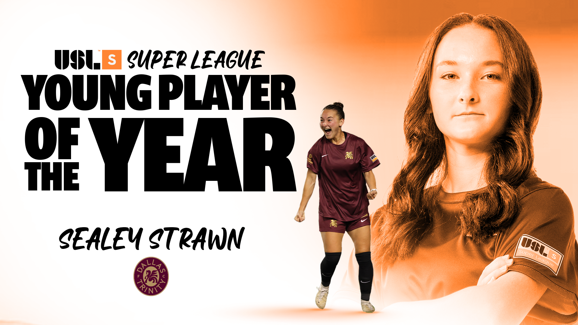 Dallas Trinity FC’s Sealey Strawn voted USL Super League Young Player of the Year  featured image